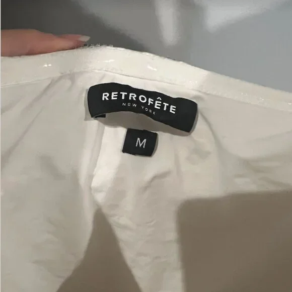 Retrofete Kelly Feather Sequin Dress Size M - Picture 9 of 11